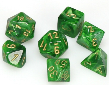 Chessex 7-Die Set - Vortex