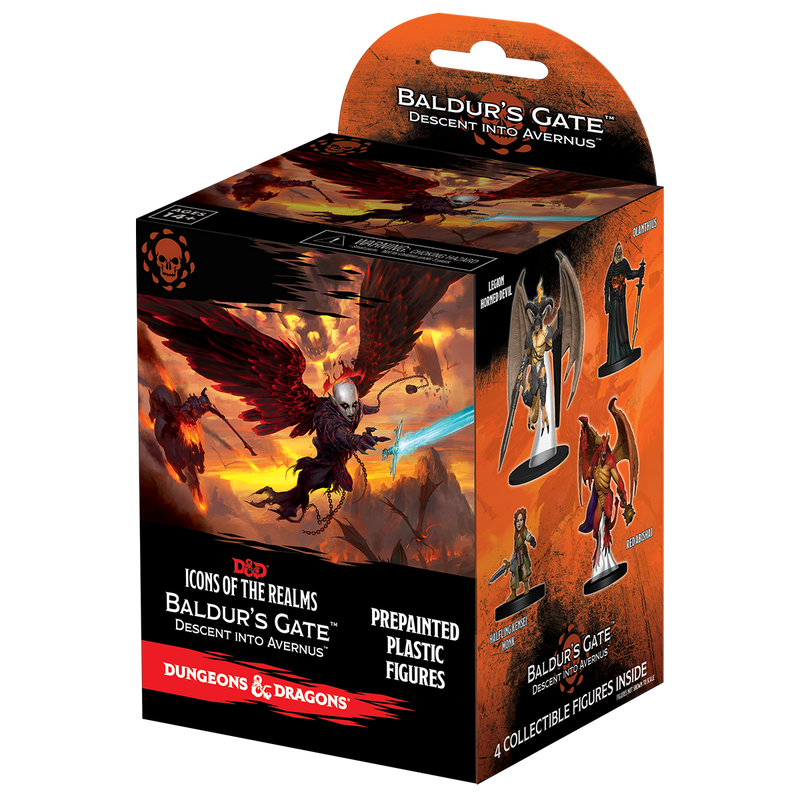 Icons of the Realms 4 Figure Blind Box - Balder's Gate Descent into Avernus