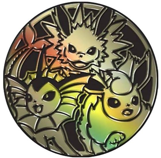Jolteon Vaporeon Flareon Large Coin