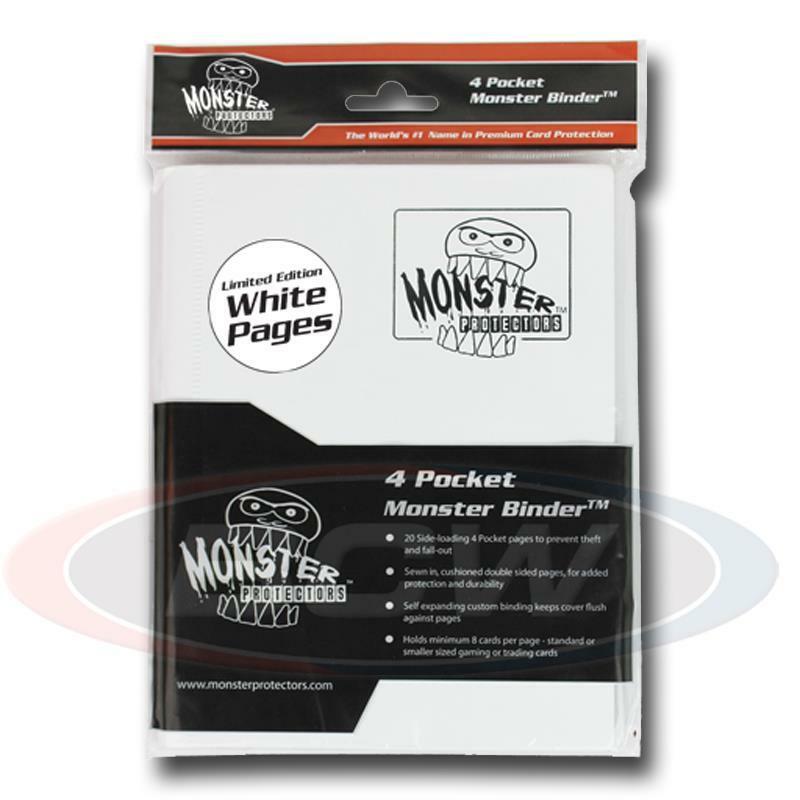 Monster 4 Pocket Binder