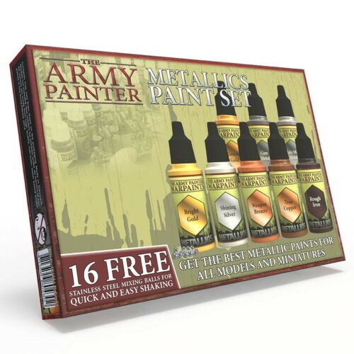 Army Painter: Warpaints: Metallic Paint Set