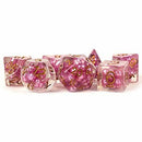 Chessex - 16mm Pearl Dice Set: Pink with Copper Numbers