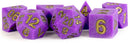 MDG Sharp edge silicone rubber dice set
