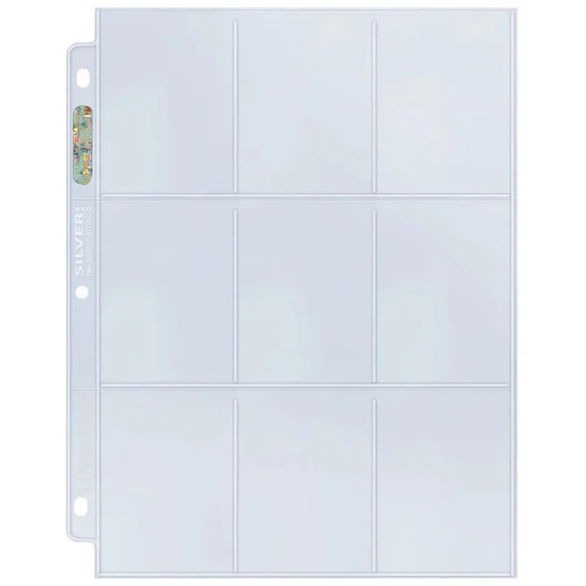 Ultra Pro 9 Pocket Page - 10 Pack