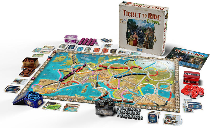 Ticket to Ride: Europe 15th Anniversary Edition