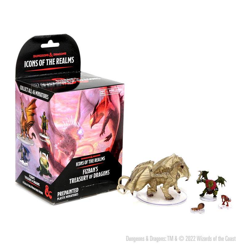 D&D Icons of the Realms Miniatures - Fizban's Treasury of Dragons (22) Blind Booster