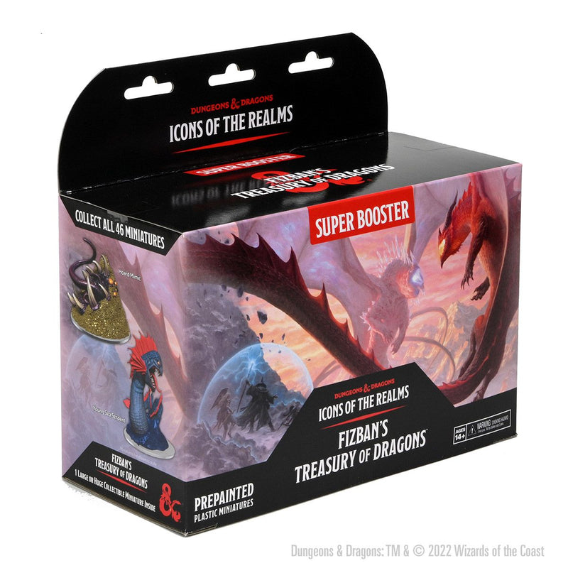 D&D Icons of the Realms Miniatures - Fizban's Treasury of Dragons (22) Blind Super Booster